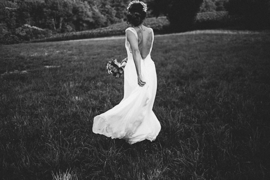 photographe mariage pau - photo de mariée champetre - emilie massal photographe de mariage