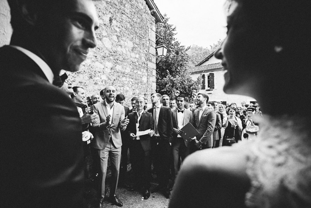 photographe mariage pau - sortie ceremonie - emilie massal photographe