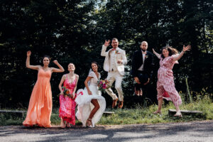mariage au domaine de lucain, photos de groupes, emilie massal photographe