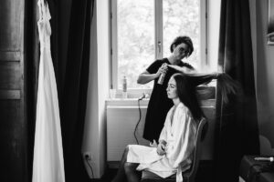 mariage au domaine de lucain, préparatifs, emilie massal photographe