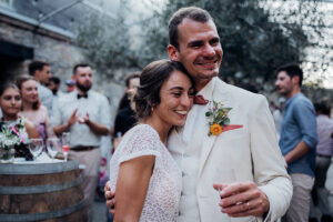 mariage au domaine de lucain, cocktail danse, emilie massal