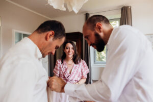 mariage au domaine de lucain, préparatifs, emilie massal photographe